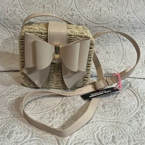 Like Dreams bow tie crossbody, NWT